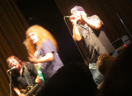 On stage at Cleveland's Beachland Ballroom on Sept. 7, 2013 (Photos courtesy of Mike From Akron)